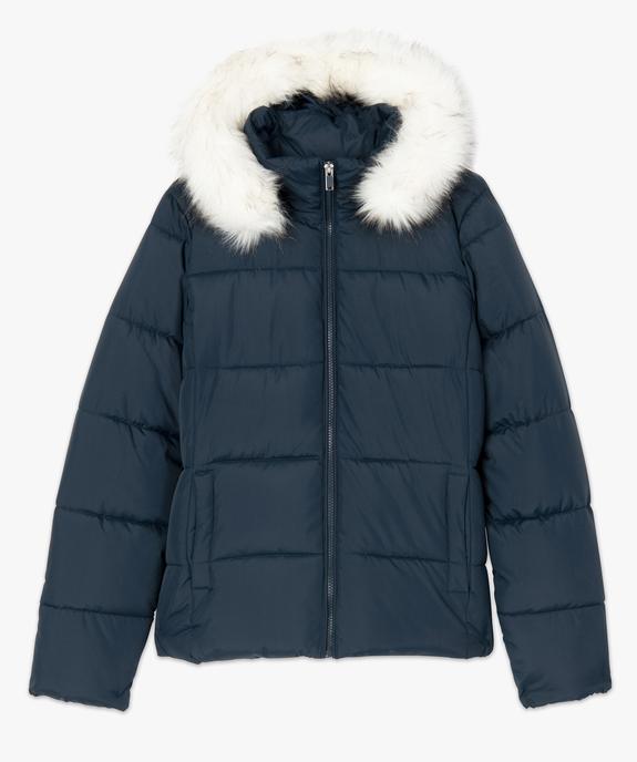 Doudoune femme à capuche duveteuse vue4 - GEMO(FEMME PAP) - GEMO