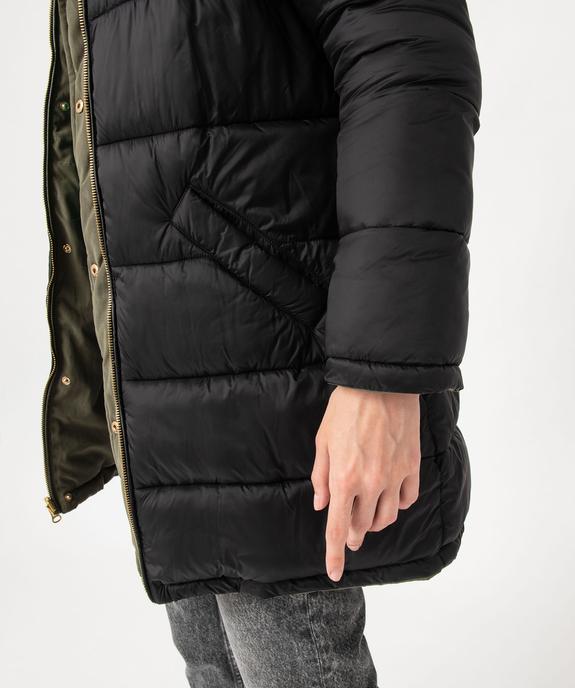 Parka réversible en doudoune femme  vue5 - GEMO(FEMME PAP) - GEMO