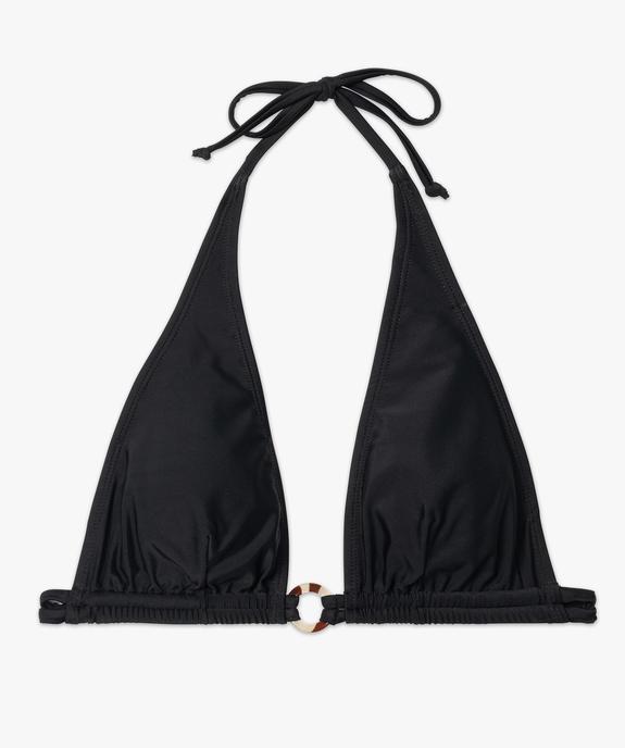 Haut de maillot de bain femme forme triangle vue4 - GEMO 4G FEMME - GEMO