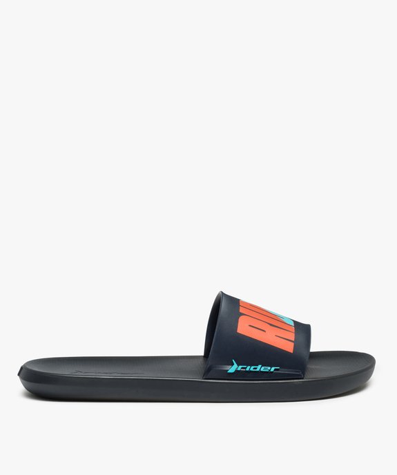 Mules de piscine homme à bandeau coloré - Rider vue1 - RIDER - GEMO