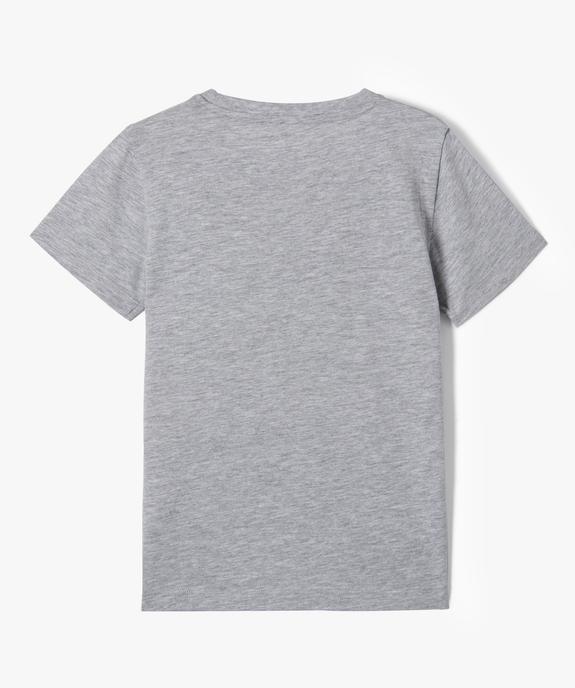 Tee-shirt imprimé estival garçon vue3 - GEMO (ENFANT) - GEMO