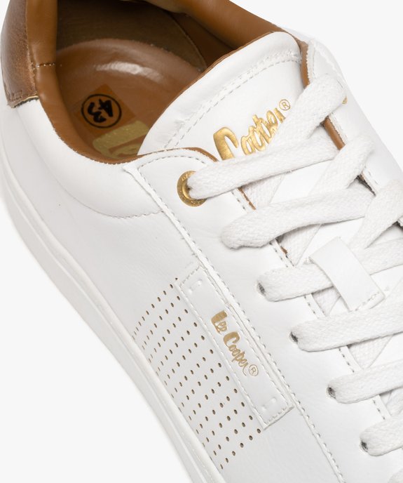Baskets basses à lacets avec semelle contrastante homme - Lee Cooper vue7 - LEE COOPER - GEMO