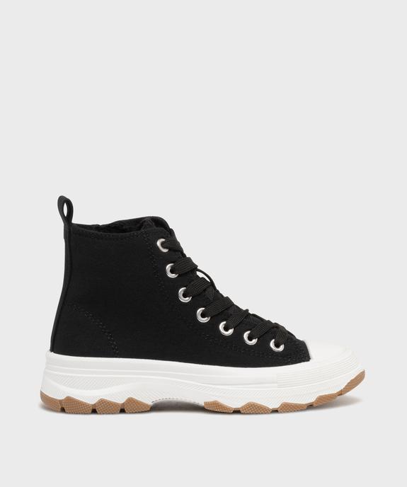 Baskets montantes en toile sur semelle épaisse fille - Lovely Wings vue1 - LOVELY WINGS - GEMO