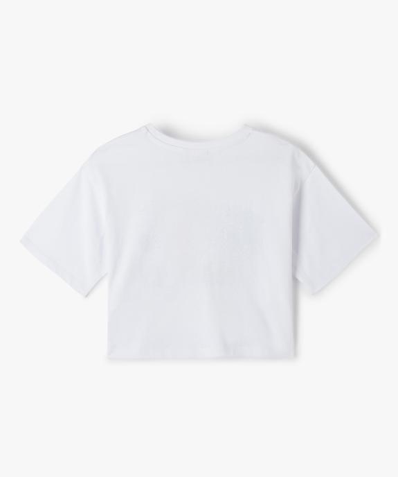 Tee-shirt court à manches courtes fille - Demon Slayer vue4 - DEMON SLAYER - GEMO