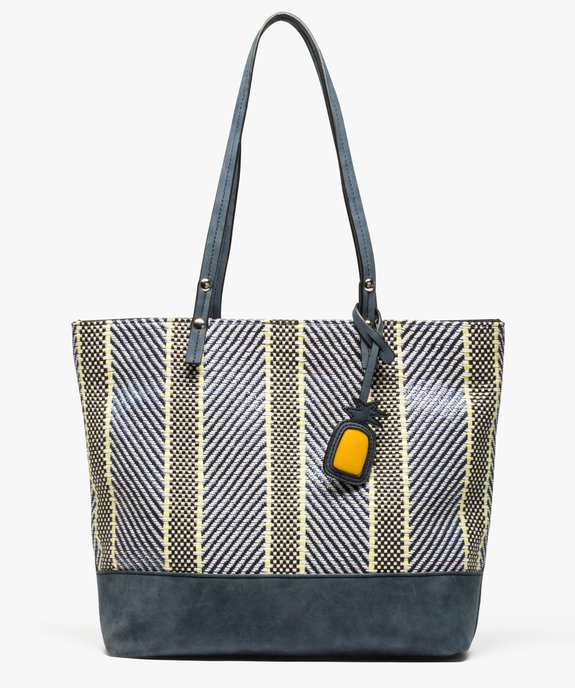 Sac cabas femme en textile multicolore vue2 - GEMO (ACCESS) - GEMO