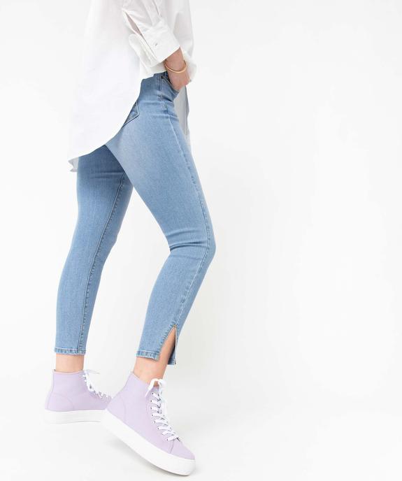 Jean femme coupe skinny longueur 7/8ème vue1 - GEMO(FEMME PAP) - GEMO