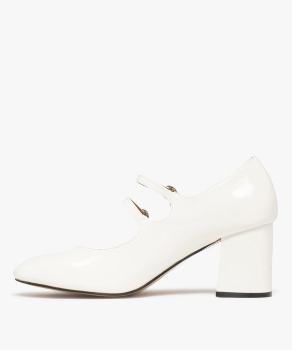 Escarpins femme babies avec double bride à boucle  vue4 - SANS MARQUE - GEMO