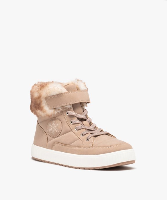 Boots matelassé avec doublure chaude vue2 - GEMO (ENFANT) - GEMO