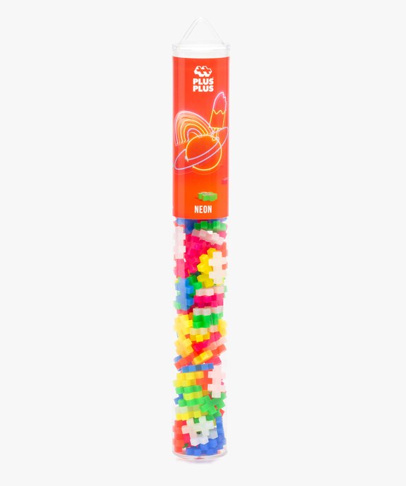 Tube de 100 pièces Plus-Plus Classic Néon - Plus-Plus vue1 - AUTRES MARQUES - GEMO