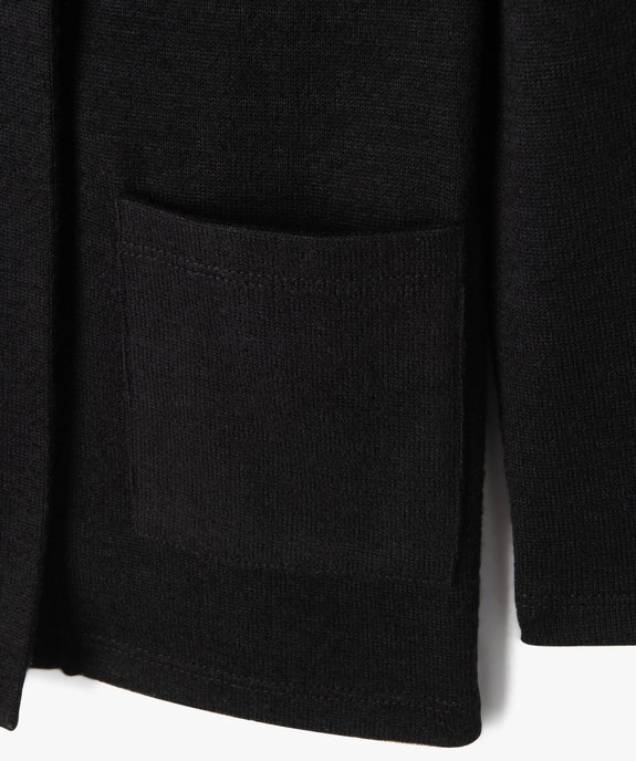 Gilet fluide porté ouvert fille vue3 - GEMO (ENFANT) - GEMO