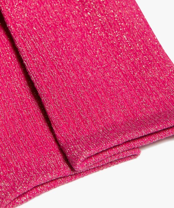 Chaussettes femme unies pailletées  vue2 - GEMO(HOMWR FEM) - GEMO