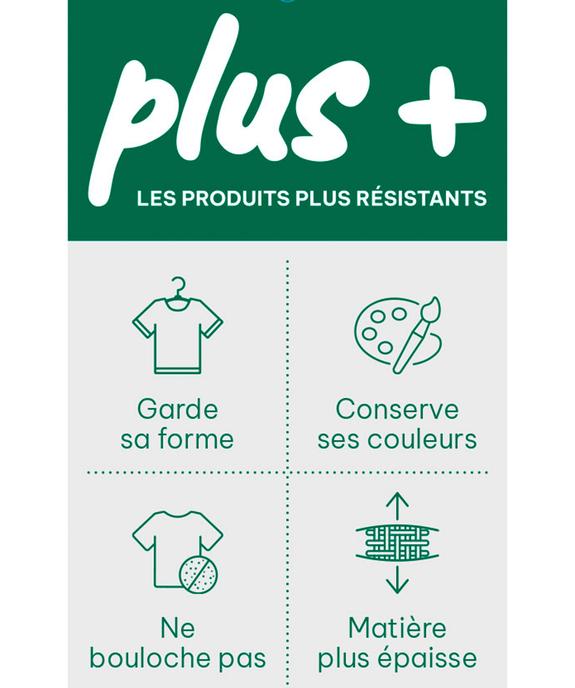 Tee-shirt manches courtes en coton uni homme vue5 - GEMO (HOMME) - GEMO