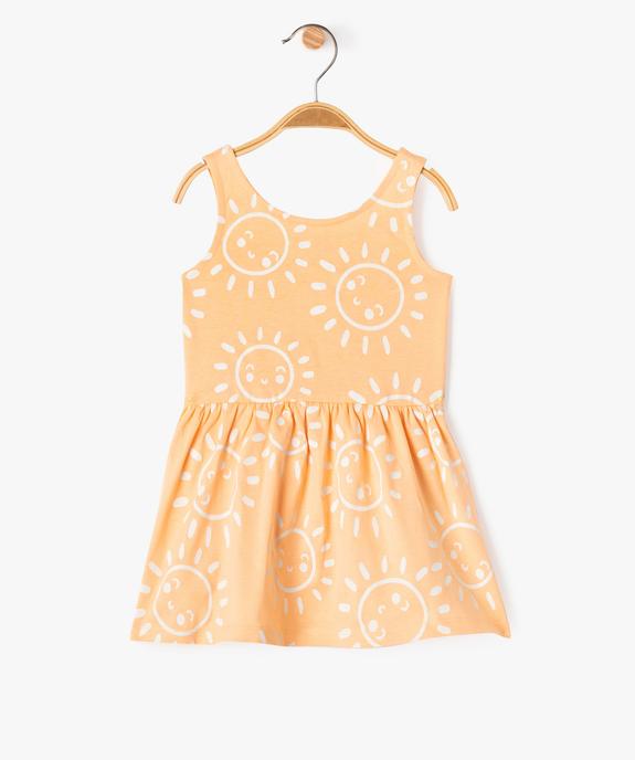 Robe imprimée à bretelles bébé fille vue3 - PREMIER PRIX BY GEMO - GEMO