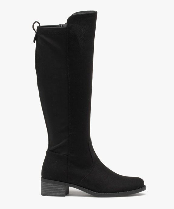 Bottes femme unies à tige souple et élastique  vue1 - VALENTINA BALDA - GEMO