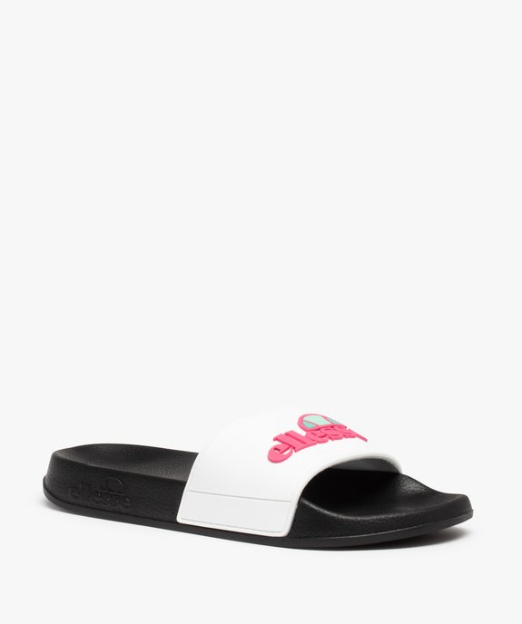 Mules de piscine femme avec logo en relief - Ellesse vue2 - ELLESSE - GEMO