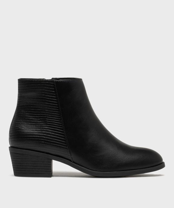 Boots à talon et bout rond femme vue1 - VALENTINA BALDA - GEMO