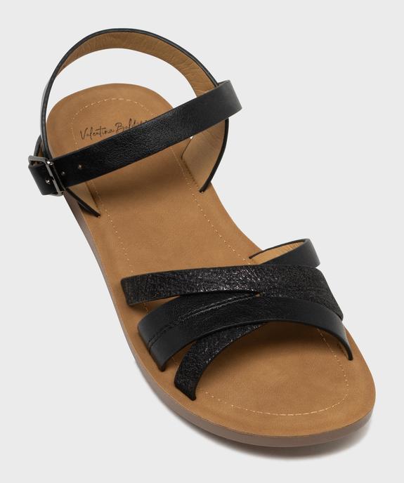 Sandales à brides scintillantes femme - Valentina Baldano vue5 - VALENTINA BALDA - GEMO