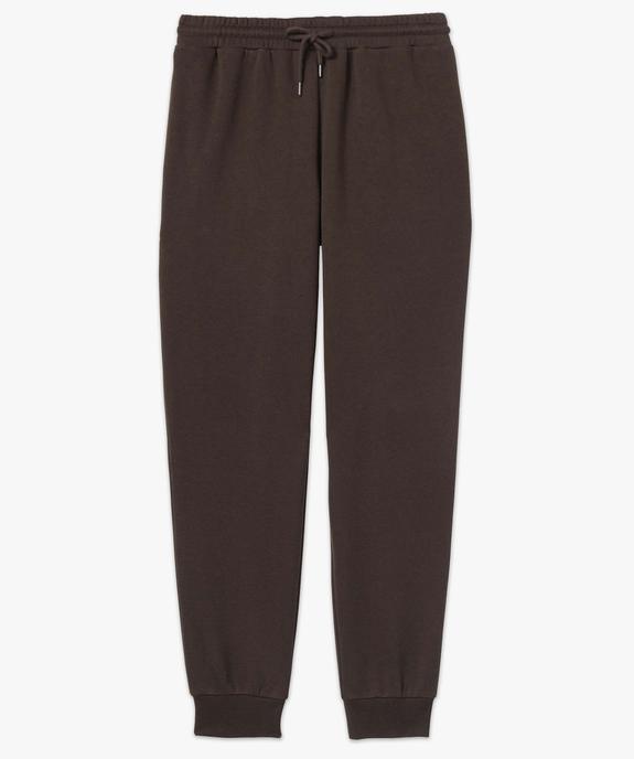 Pantalon de jogging molletonné homme vue4 - GEMO 4G HOMME - GEMO