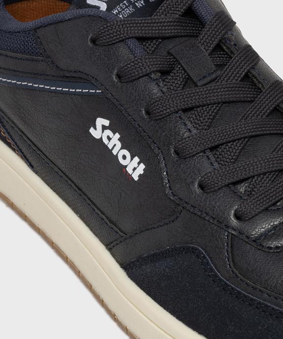 Tennis basses multimatières homme - Schott vue6 - SCHOTT - GEMO