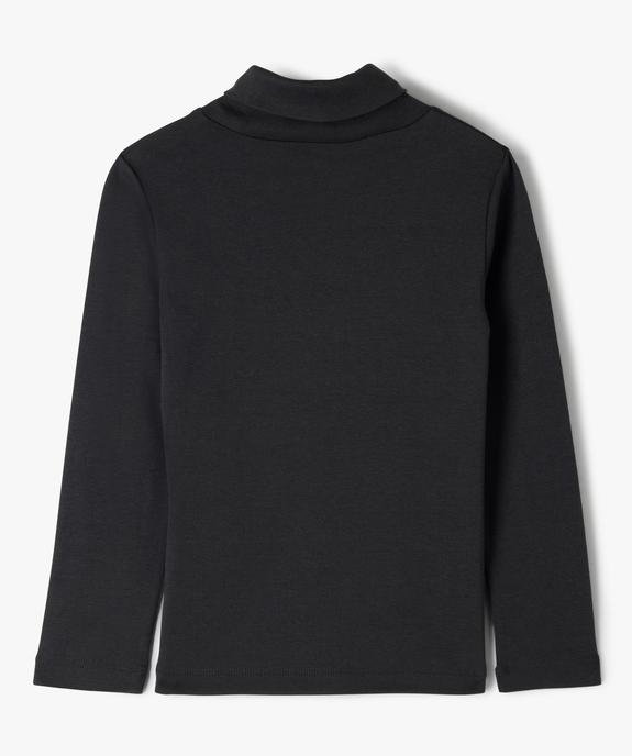 Tee-shirt garçon imprimé à manches longues et col roulé vue4 - GEMO (ENFANT) - GEMO