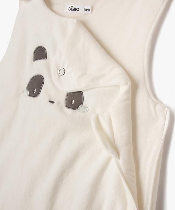 Gigoteuse avec motif panda bébé TOG 2 vue4 - GEMO 4G BEBE - GEMO