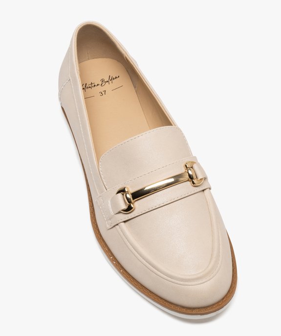 Mocassins irisés à bout amande et semelle sport femme vue6 - VALENTINA BALDA - GEMO