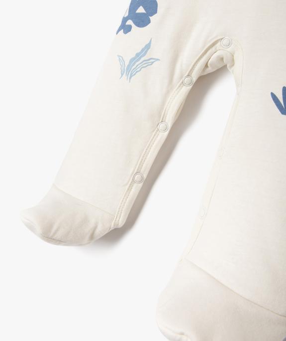 Ensemble 2 pièces bébé garçon combinaison et gilet vue3 - GEMO 4G BEBE - GEMO