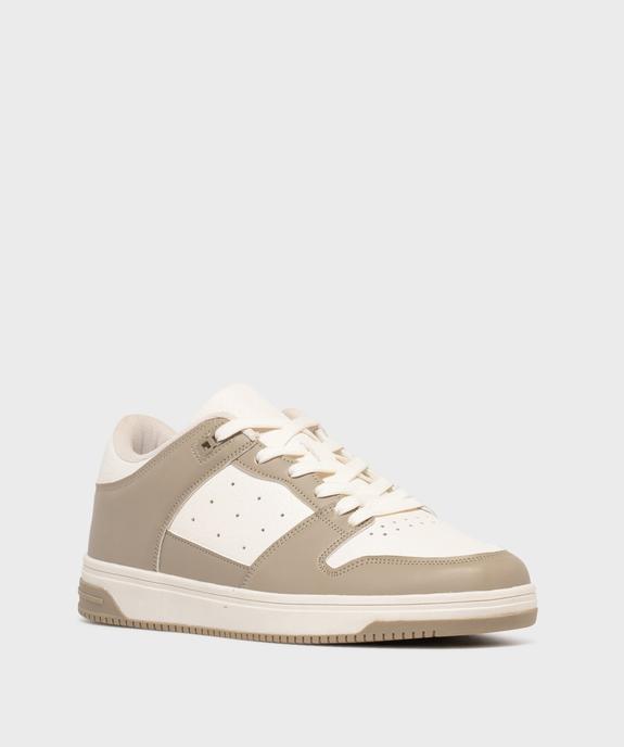 Baskets basses multi-matières homme - Camps United vue2 - CAMPS GEMO FOR GOOD - GEMO