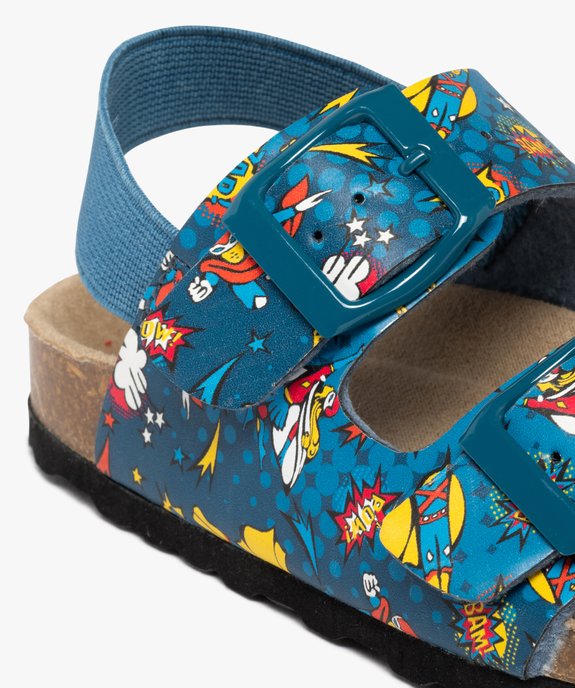 Sandales garçon super-héros à bride talon élastique vue6 - GEMO (ENFANT) - GEMO