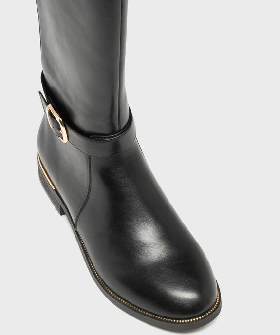Bottes avec bride cheville et élastique sur la tige femme - Valentina Baldano vue5 - VALENTINA BALDA - GEMO