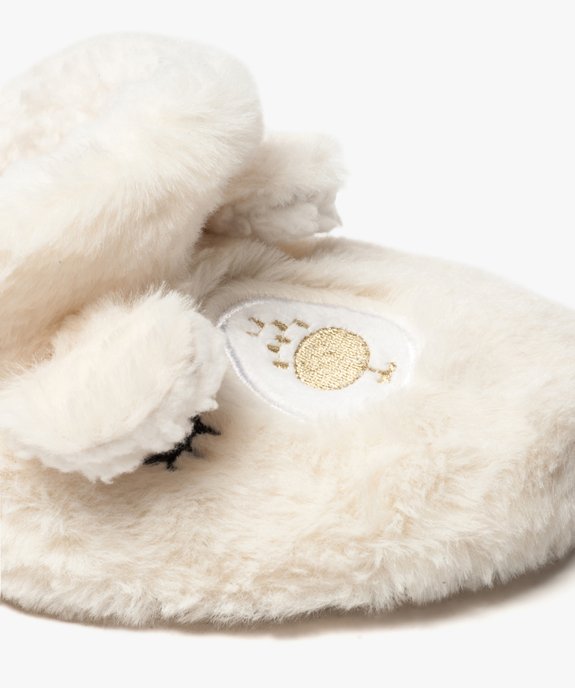 Chausson femme motif animal en relief vue6 - GEMO(HOMWR FEM) - GEMO