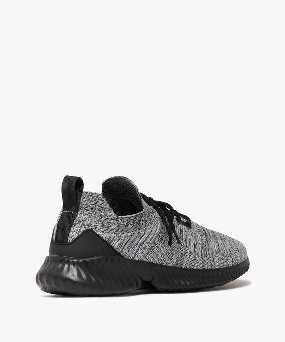 Baskets en mesh à col souple élastique avec semelle épaisse homme vue4 - BOTTESINI - GEMO
