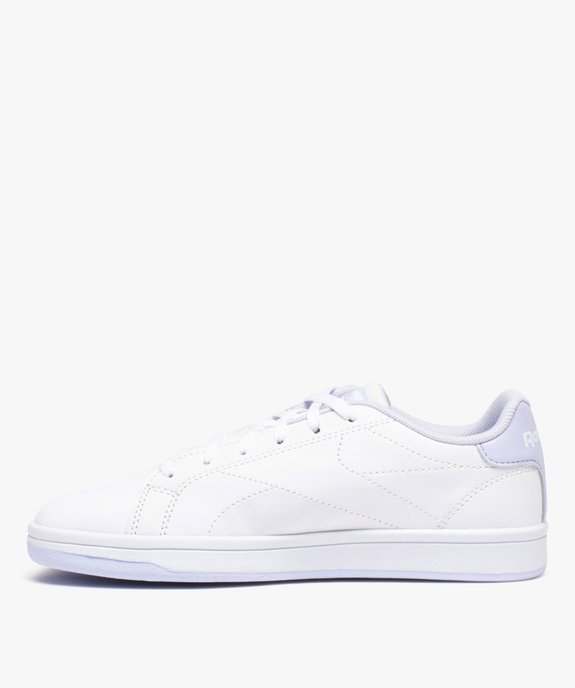 Baskets femme unies et classiques à lacets - Reebok vue3 - REEBOK - GEMO