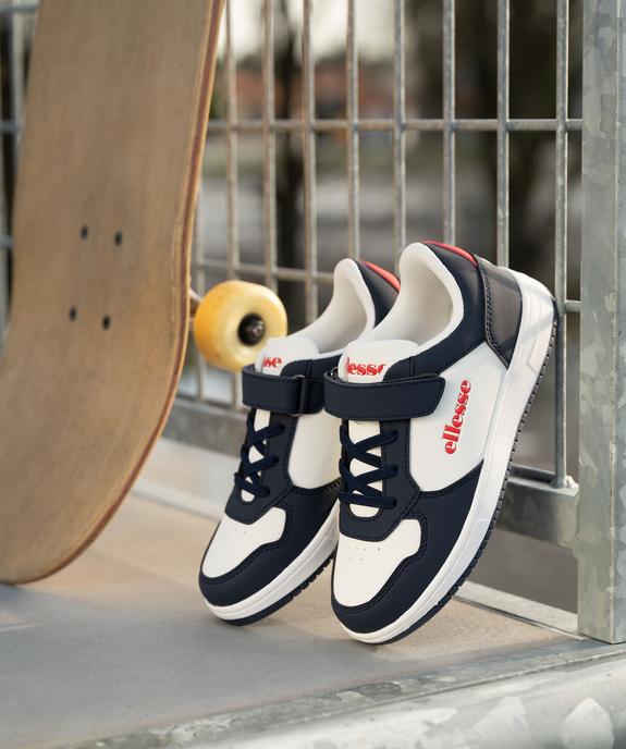 Baskets à scratch tricolores garçon - Ellesse vue1 - ELLESSE - GEMO