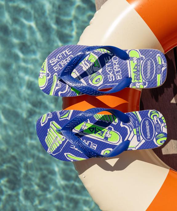 Tongs Athletic à semelle motif skate garçon - Havaianas vue4 - HAVAIANAS - GEMO