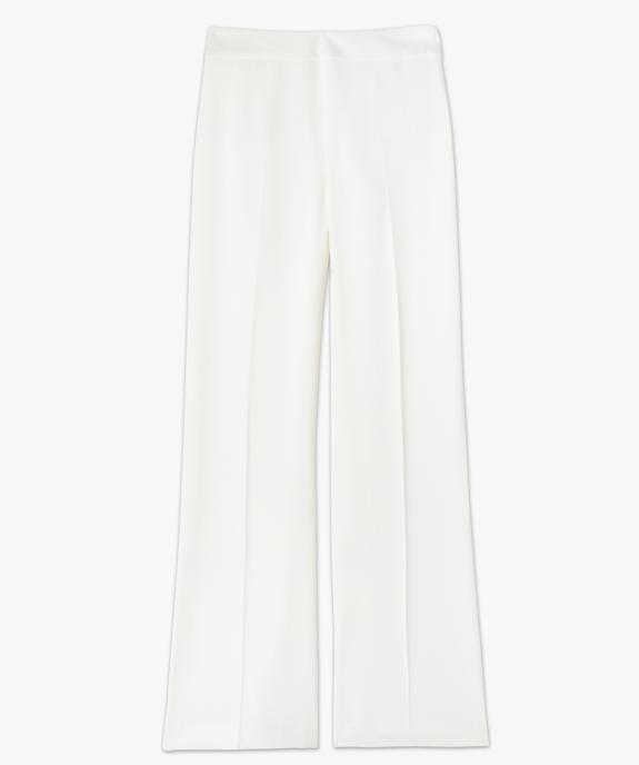 Pantalon de tailleur fluide avec pli marqué femme vue4 - GEMO(FEMME PAP) - GEMO