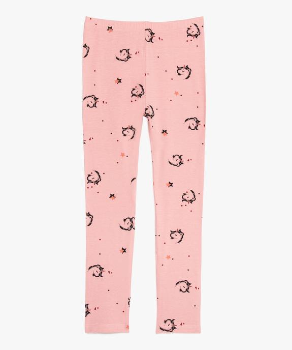 Legging fille long à motif vue1 - GEMO (ENFANT) - GEMO