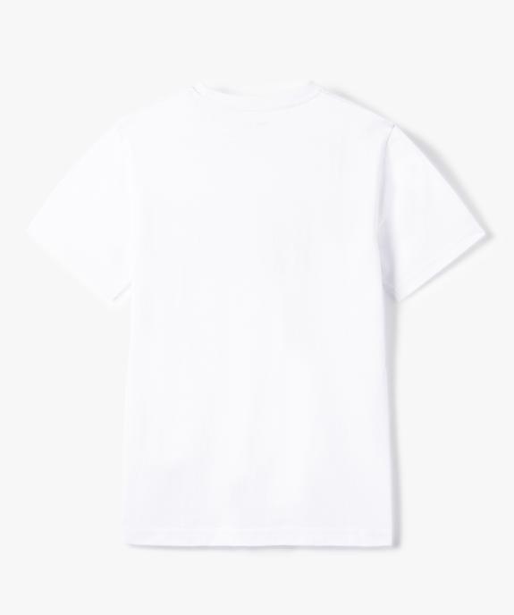 Tee-shirt garçon à manches courtes avec motif surf vue3 - GEMO (JUNIOR) - GEMO