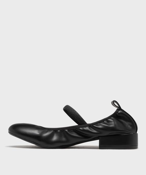 Ballerines souples à petit talon femme - Follow Me vue3 - FOLLOW ME - GEMO