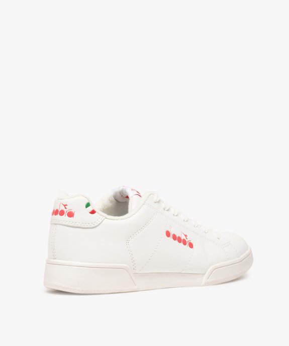 Basket femme avec inscriptions colorées - Diadora vue4 - DIADORA - GEMO