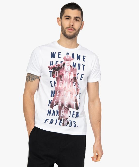 Tee-shirt homme avec motif XXL – Peaky Blinders vue1 - PEAKY BLINDERS - GEMO