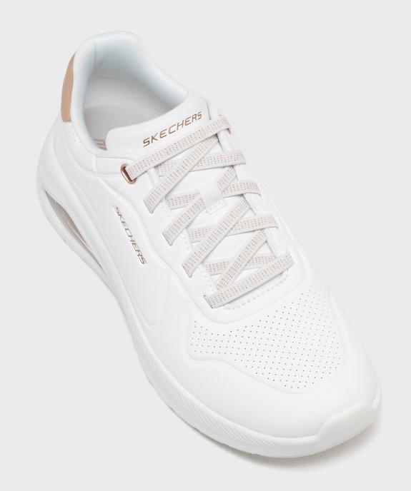 Baskets à lacets élastiques faciles à enfiler femme - Skechers  vue5 - SKECHERS - GEMO