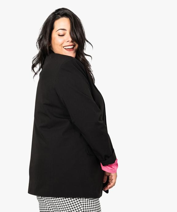Veste de tailleur femme porté ouvert - Gémo x Lalaa Misaki vue3 - GEMO (G TAILLE) - GEMO
