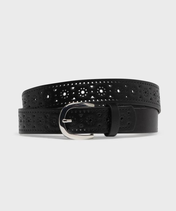 Ceinture femme avec perforations fantaisie vue4 - GEMO (ACCESS) - GEMO