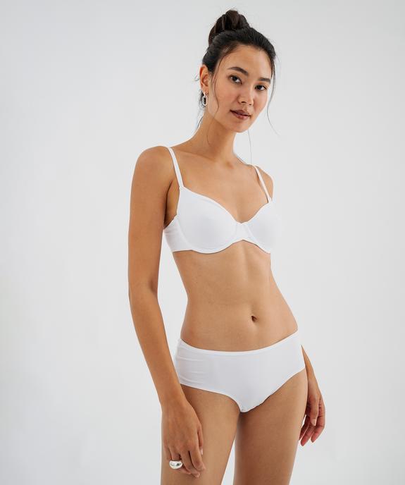 Shorty en microfibre et dentelle femme (lot de 2) vue5 - GEMO 4G FEMME - GEMO