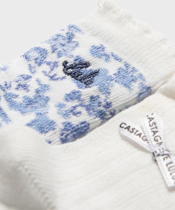 Chaussettes avec finitions froncées bébé fille (lot de 2) - LuluCastagnette vue3 - LULUCASTAGNETTE - GEMO