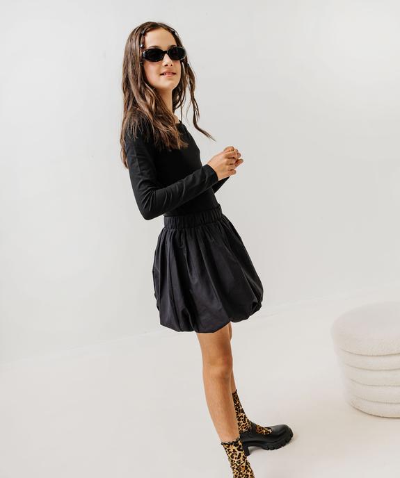 Jupe courte bouffante fille vue5 - GEMO (JUNIOR) - GEMO