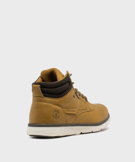 Chaussures montantes avec col textile homme - Urban Steps vue4 - URBAN STEPS GEMO FOR GOOD - GEMO