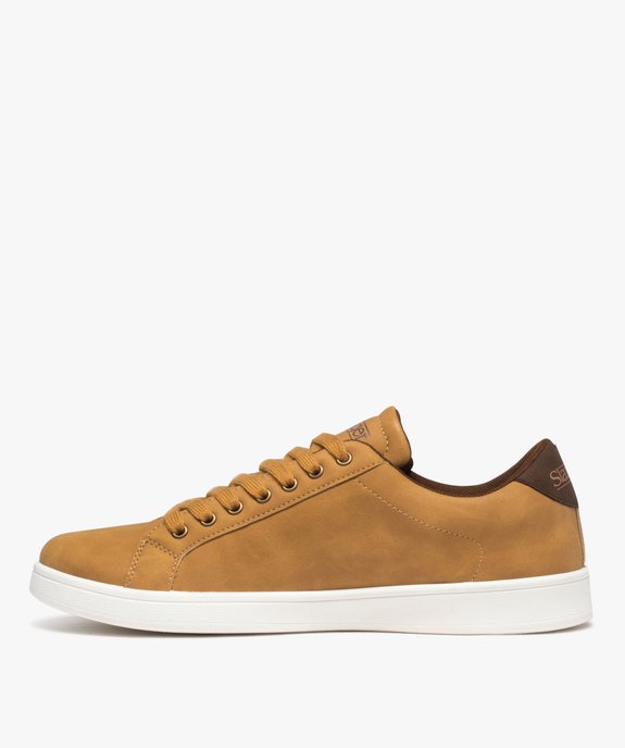 Baskets homme unies à lacets - Slazenger vue3 - SLAZENGER - GEMO