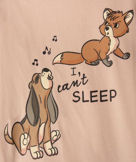 Pyjama fille avec motif Rox et Rouky - Disney vue3 - DISNEY DTR - GEMO